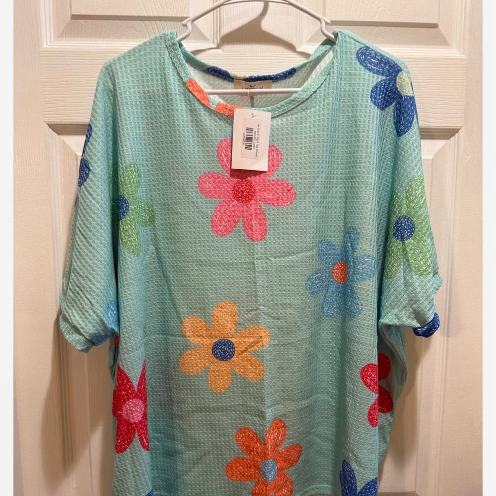 Hopely Floral Patterned Women's Top